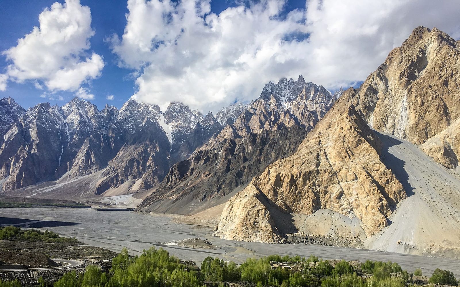 Hussaini Suspension Bridge — Passu, at the Hussaini suspension bridge