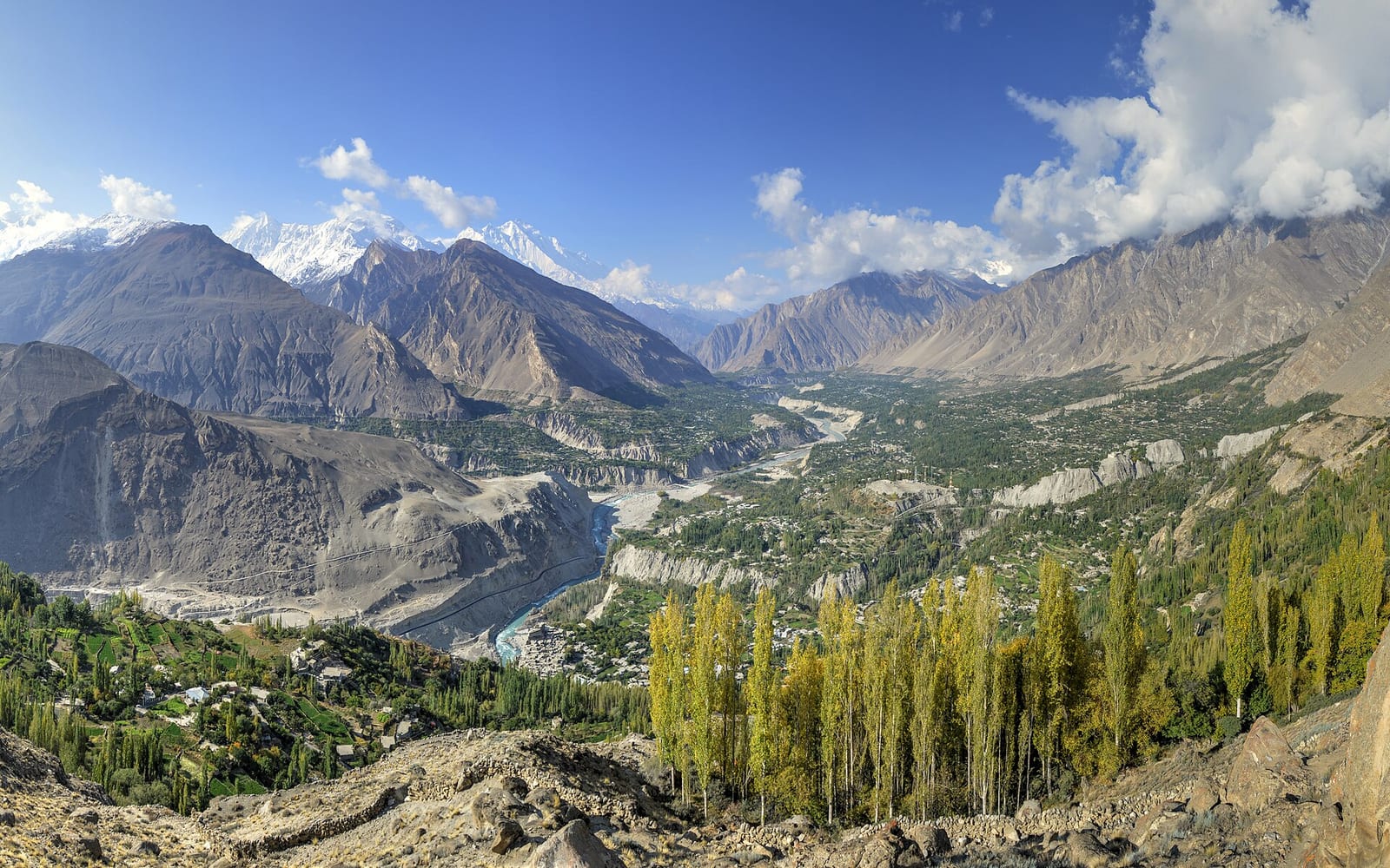 Laila Peak — the Karakoram above Hunza